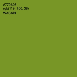 #779626 - Wasabi Color Image