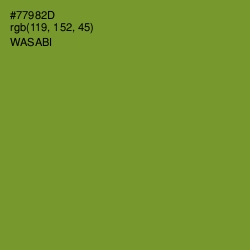 #77982D - Wasabi Color Image