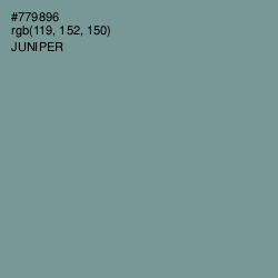 #779896 - Juniper Color Image