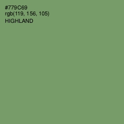 #779C69 - Highland Color Image