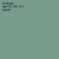 #779C8D - Oxley Color Image