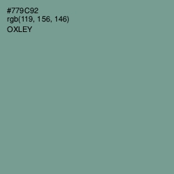 #779C92 - Oxley Color Image