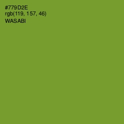 #779D2E - Wasabi Color Image