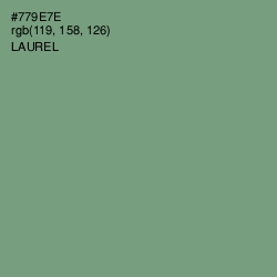 #779E7E - Laurel Color Image