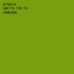 #779F10 - Limeade Color Image