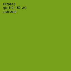 #779F18 - Limeade Color Image