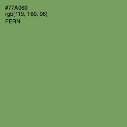 #77A060 - Fern Color Image