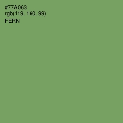 #77A063 - Fern Color Image