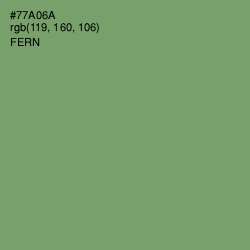 #77A06A - Fern Color Image