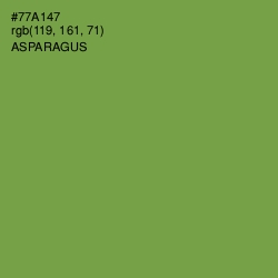 #77A147 - Asparagus Color Image