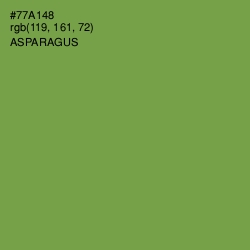#77A148 - Asparagus Color Image