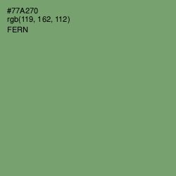 #77A270 - Fern Color Image