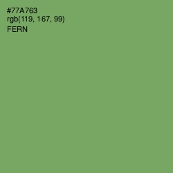 #77A763 - Fern Color Image