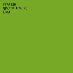 #77A926 - Lima Color Image