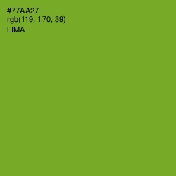 #77AA27 - Lima Color Image