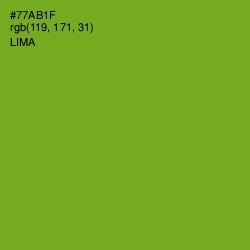 #77AB1F - Lima Color Image