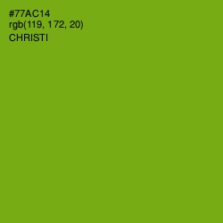 #77AC14 - Christi Color Image