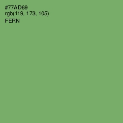 #77AD69 - Fern Color Image