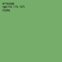 #77AD6B - Fern Color Image