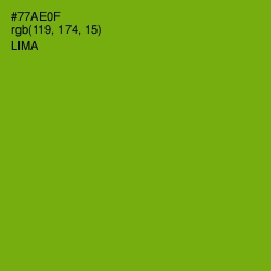 #77AE0F - Lima Color Image