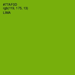 #77AF0D - Lima Color Image