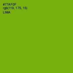 #77AF0F - Lima Color Image