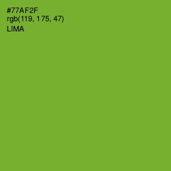 #77AF2F - Lima Color Image