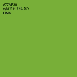 #77AF39 - Lima Color Image