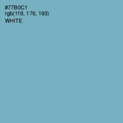 #77B0C1 - Danube Color Image
