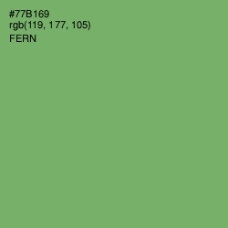 #77B169 - Fern Color Image