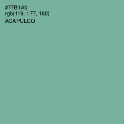 #77B1A0 - Acapulco Color Image
