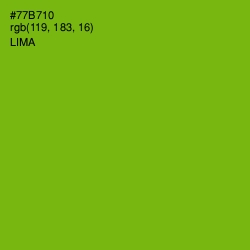 #77B710 - Lima Color Image