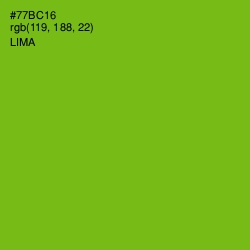 #77BC16 - Lima Color Image