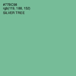 #77BC98 - Silver Tree Color Image