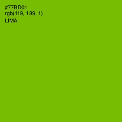 #77BD01 - Lima Color Image