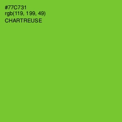 #77C731 - Chartreuse Color Image