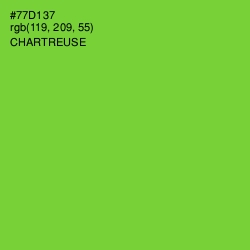 #77D137 - Chartreuse Color Image