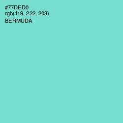 #77DED0 - Bermuda Color Image