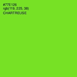 #77E126 - Chartreuse Color Image