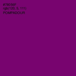 #78056F - Pompadour Color Image