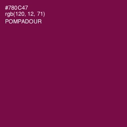 #780C47 - Pompadour Color Image