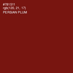 #781511 - Persian Plum Color Image