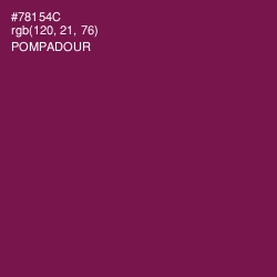 #78154C - Pompadour Color Image