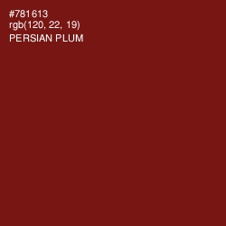 #781613 - Persian Plum Color Image