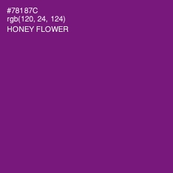 #78187C - Honey Flower Color Image