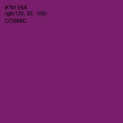 #781E6A - Cosmic Color Image