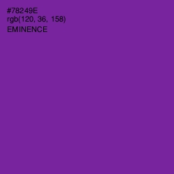 #78249E - Eminence Color Image