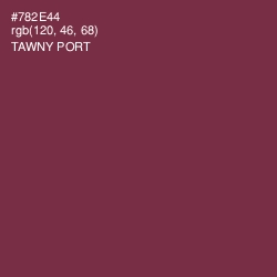 #782E44 - Tawny Port Color Image