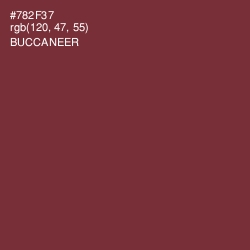 #782F37 - Buccaneer Color Image