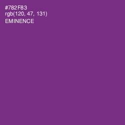 #782F83 - Eminence Color Image